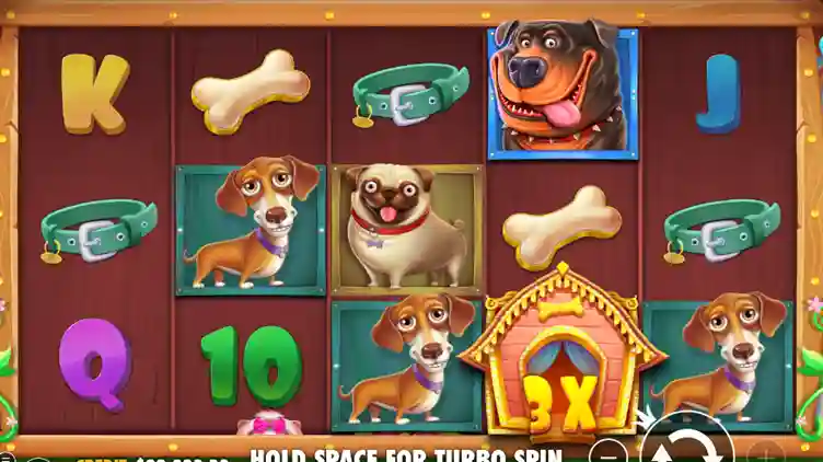The Dog House slot screen